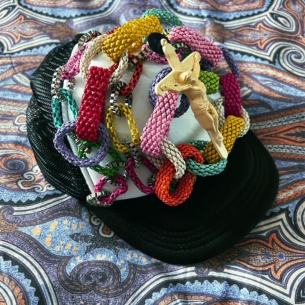 Custom “Jesus In Chains” Baseball Cap - Picture 3 of 4